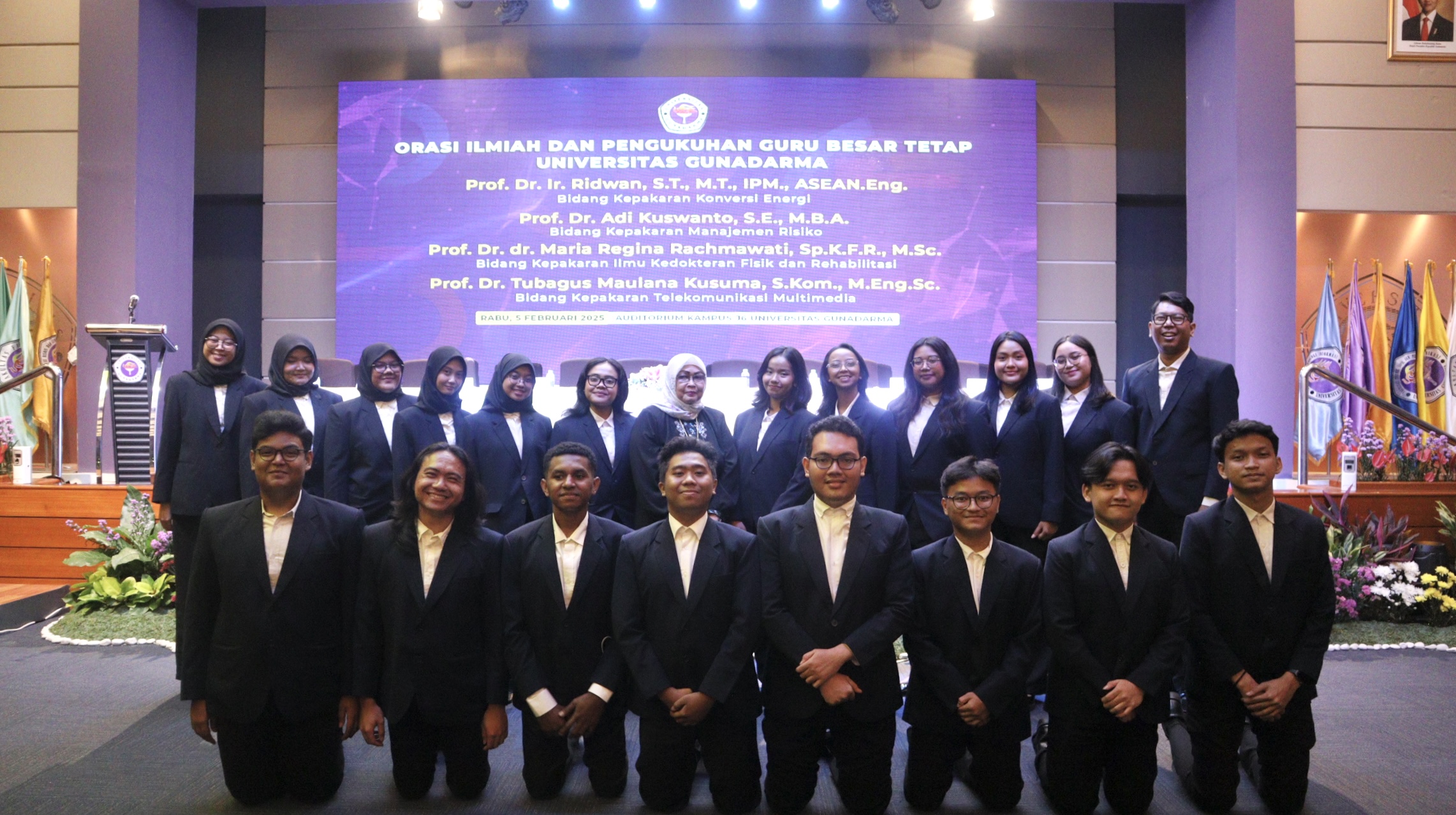 Orasi Ilmiah dan Pengukuhan Guru Besar Tetap Universitas Gunadarma